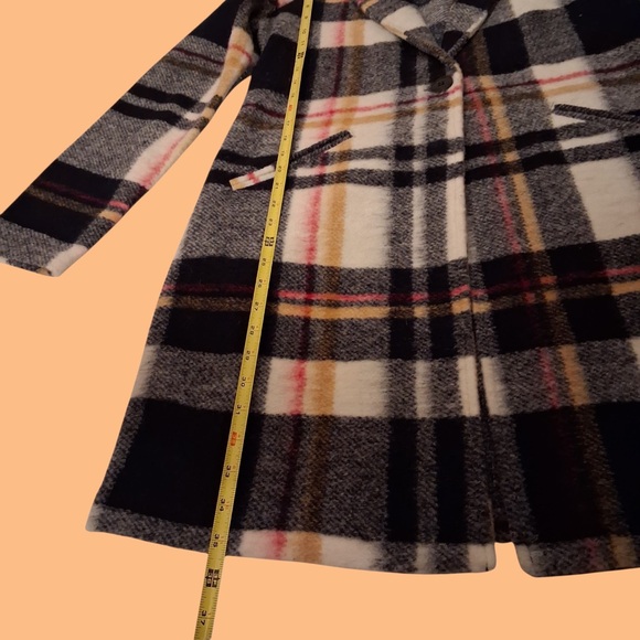 RACHEL ZOE Plaid Jacket Lightweight Women's Size Medium - Picture 9 of 13